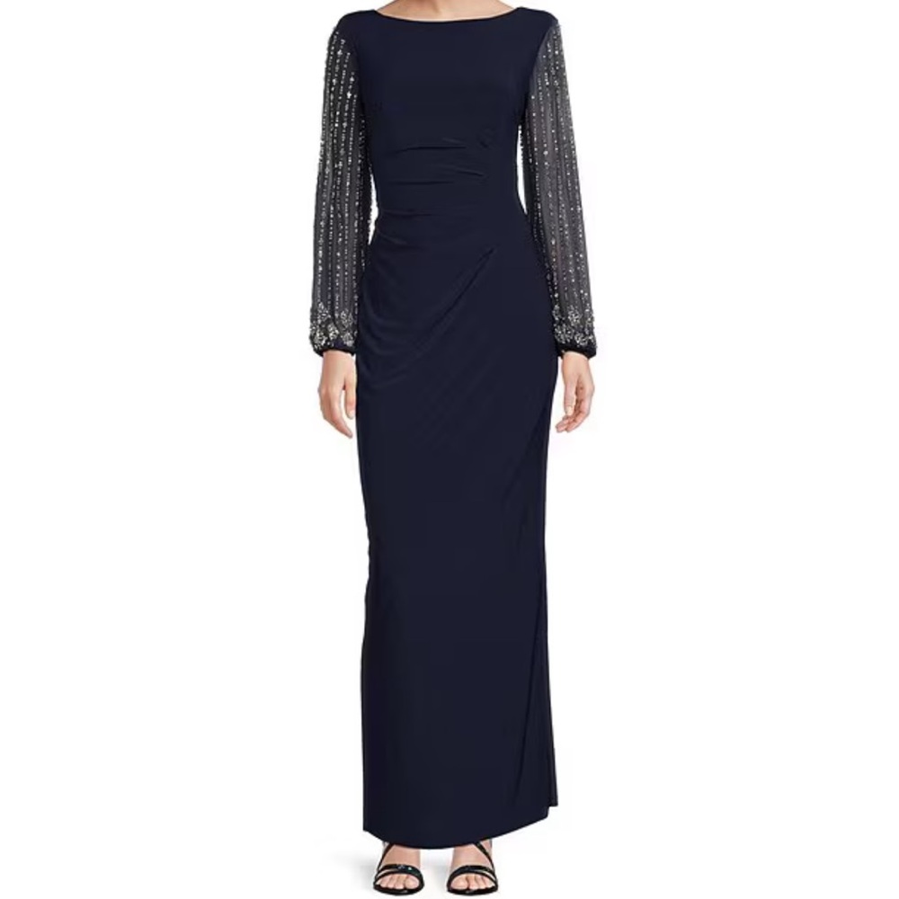Marina navy gown